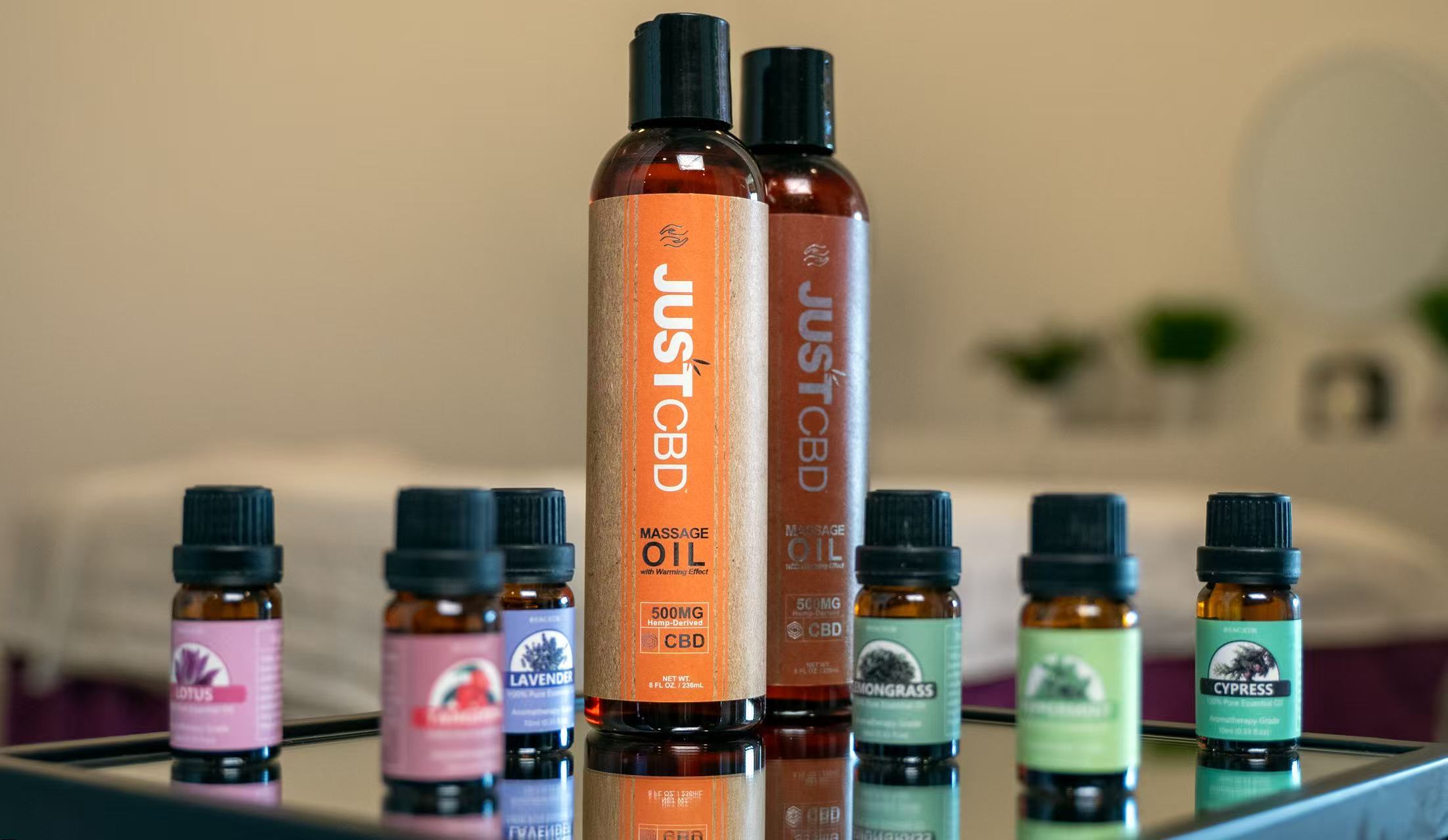 ESSENTIAL OIL Aromatherapy Massage